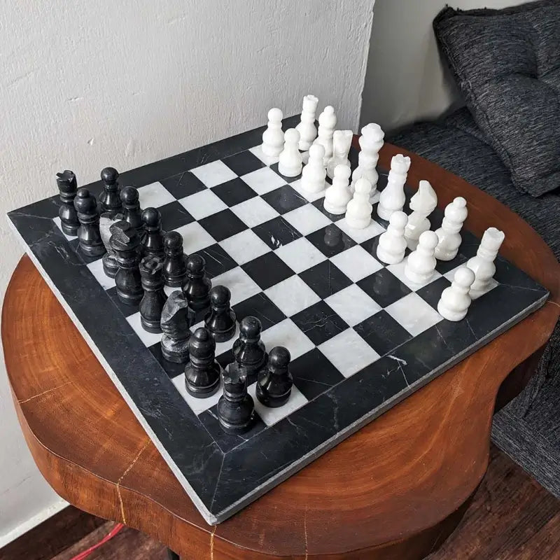 Elegance Marble Chess Set